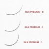 curvas diferentes para extensiones de pestañas silk premium