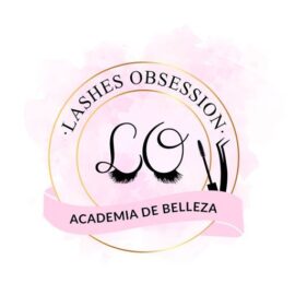 Logotipo oficial de Academia Lashes Obsession utilizado en la tienda online de extensiones de pestañas