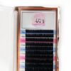 Extensiones de pestañas Silk Lashes Obsession Premium en vista ampliada con acabado sedoso.