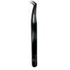 Pinza Swan Black para extensiones de pestañas, herramienta profesional para técnica de volumen ruso