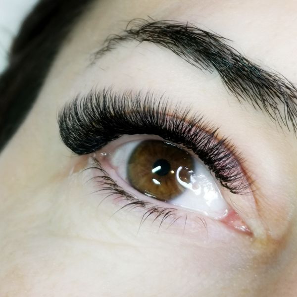 extensiones de pestañas una por una volumen ruso lashes obsession