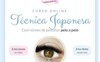 Curso Online de Extensiones de Pestañas Pelo a Pelo (Técnica Japonesa)